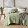 Comfort Spaces Mina Waffle Weave Textured Quilt Set