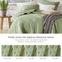 Comfort Spaces Mina Waffle Weave Textured Quilt Set
