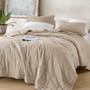 Comfort Spaces Mina Waffle Weave Textured Quilt Set