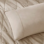 Comfort Spaces Mina Waffle Weave Textured Quilt Set