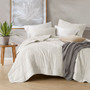 Comfort Spaces Mina Waffle Weave Textured Quilt Set