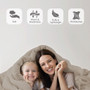 Comfort Spaces Mina Waffle Weave Textured Duvet Cover Set