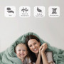 Comfort Spaces Mina Waffle Weave Textured Duvet Cover Set