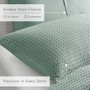 Comfort Spaces Mina Waffle Weave Textured Duvet Cover Set