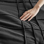 Comfort Spaces Porter Soft Washed Pleated Duvet Cover Set