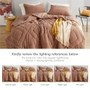 Comfort Spaces Kyla Double Diamond Quilted Teddy Comforter Set