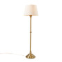 Hampton Hill Athena Antique Brass Floor Lamp 59"H