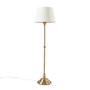 Hampton Hill Athena Antique Brass Floor Lamp 59"H