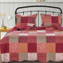Country Fair Red King Sham