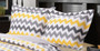Vida Yellow/Gray Standard Sham