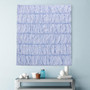 Helena Ruffle Blue Accessory