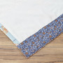 Carlie Calico Stripe Window Curtain Panel Carlie Calico Stripe Window Curtain Panel