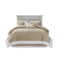 Harbor House Coastline 6 Piece Oversized Cotton Jacquard Comforter Set