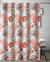 Beach Days Coral Bath Shower Curtain