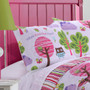 Woodland Girl Multi Standard Sham