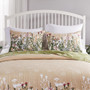Dandelion Taupe King Sham