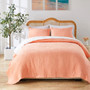 Palm Coast Coral Quilt Set