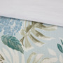 Harbor House Kiawah Island Blue 5 Piece Cotton Duvet Cover Set with Throw Pillow