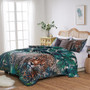 Jungle Cat Teal Sham Jungle Cat Teal Sham