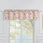 Misty Bloom Pink Window Panel
