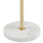 INK+IVY Holloway White/Gold Marble Base Table Lamp