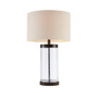 INK+IVY Macon Clear Glass Cylinder Table Lamp