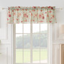 Antique Rose Blue Window Curtain