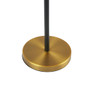 INK+IVY Hunts Gold/Black Metal Floor Lamp