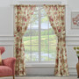 Antique Rose Ecru Window Curtain