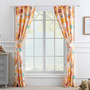Cassidy Peach Window Curtain