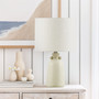 INK+IVY Alarid Cream 16" Ceramic Table Lamp