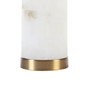INK+IVY Prague White/Gold Alabaster Table Lamp