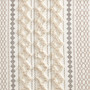 INK+IVY Imani Cotton Printed Curtain Panel with Chenille Stripe and Lining