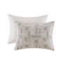 INK+IVY Cairo Ivory 3 Piece Cotton Jacquard Comforter Set