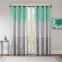 Intelligent Design Adel Printed Total Blackout Curtain Panel