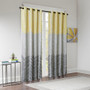 Intelligent Design Adel Printed Total Blackout Curtain Panel