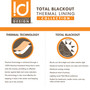 Intelligent Design Adel Printed Total Blackout Curtain Panel