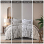 INK+IVY Cairo 3 Piece Cotton Jacquard Duvet Set