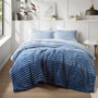 Intelligent Design Avril Fluffy Ribbed Plush Comforter Set