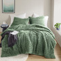 Intelligent Design Avril Fluffy Ribbed Plush Comforter Set