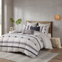 INK+IVY Cody 3 Piece Cotton Duvet Cover Set