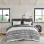 INK+IVY Mila 3 Piece Cotton Duvet Cover Set with Chenille Tufting