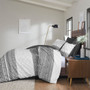 INK+IVY Mila 3 Piece Cotton Duvet Cover Set with Chenille Tufting