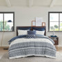 INK+IVY Mila 3 Piece Cotton Duvet Cover Set with Chenille Tufting