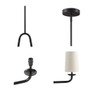 INK+IVY Serenitie Bronze 5-Light Linear Chandelier