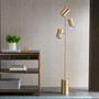 INK+IVY Alta Gold 3-Light Metal Floor Lamp