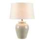 INK+IVY Anzio Cream Ceramic Table Lamp