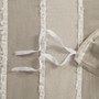 INK+IVY Shay 3 Piece Striped Cotton Duvet Cover Set