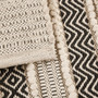 INK+IVY Asher Woven Texture Stripe Bath Rug