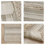 INK+IVY Asher Woven Texture Stripe Bath Rug